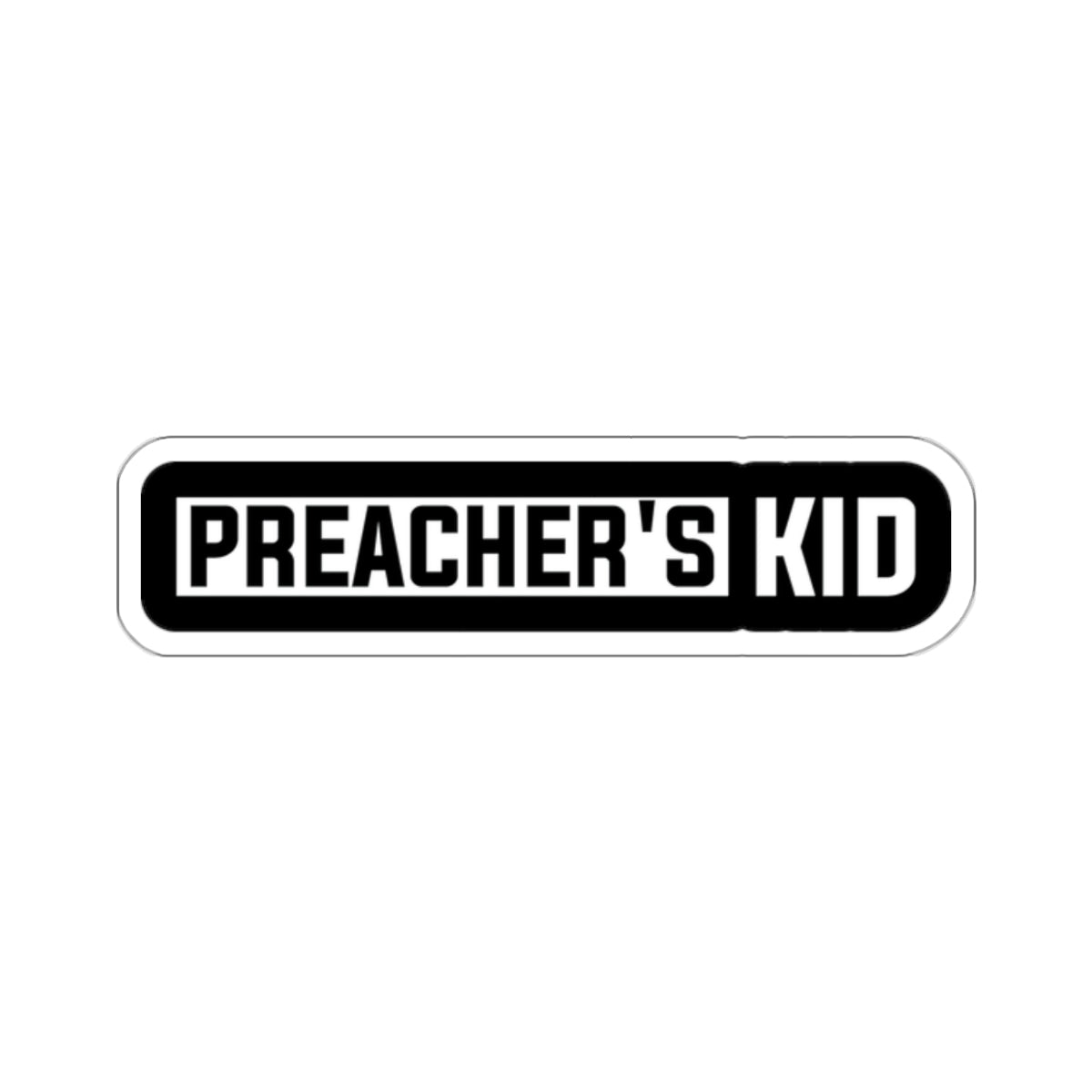 Preacher's Kid Kiss-Cut Stickers