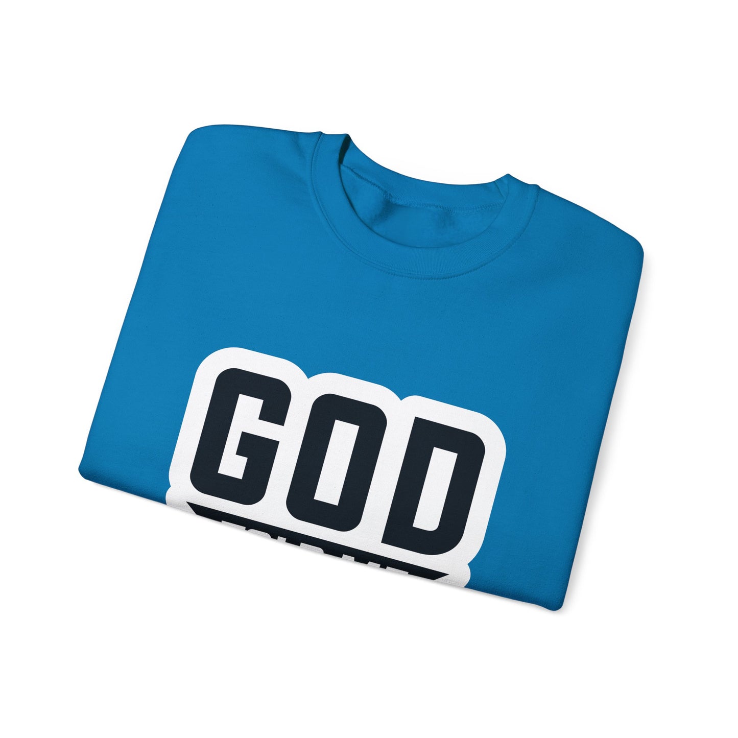 GOD Told Me To Tell You Unisex Heavy Blend™ Crewneck Sweatshirt