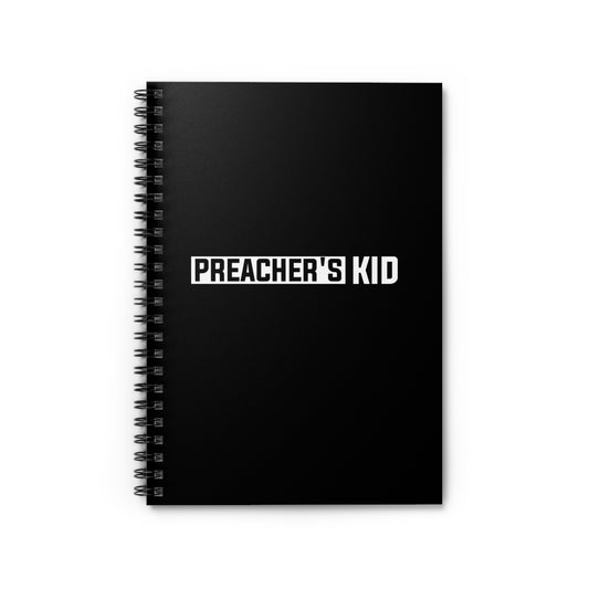 Preacher's Kid Spiral Notebook - Ruled Line