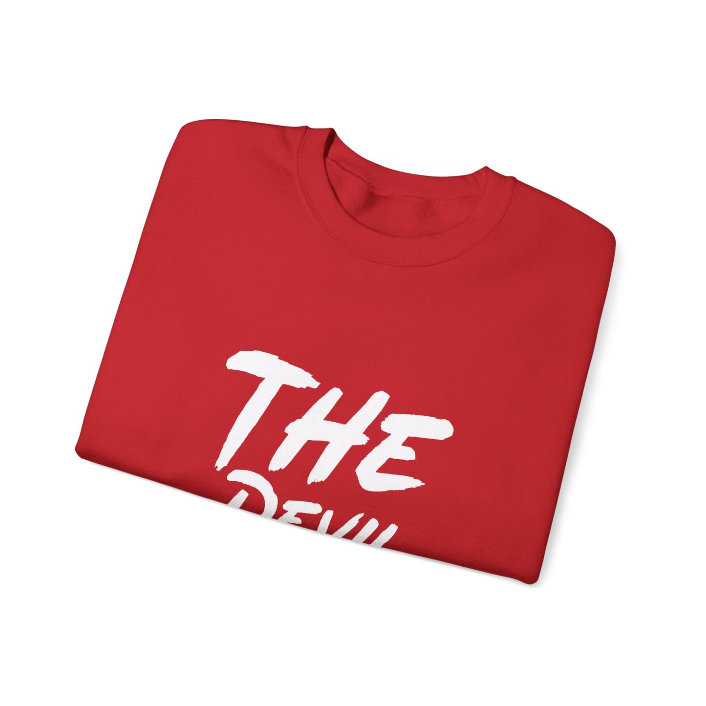 The Devil Is A Liar Unisex Heavy Blend™ Crewneck Sweatshirt