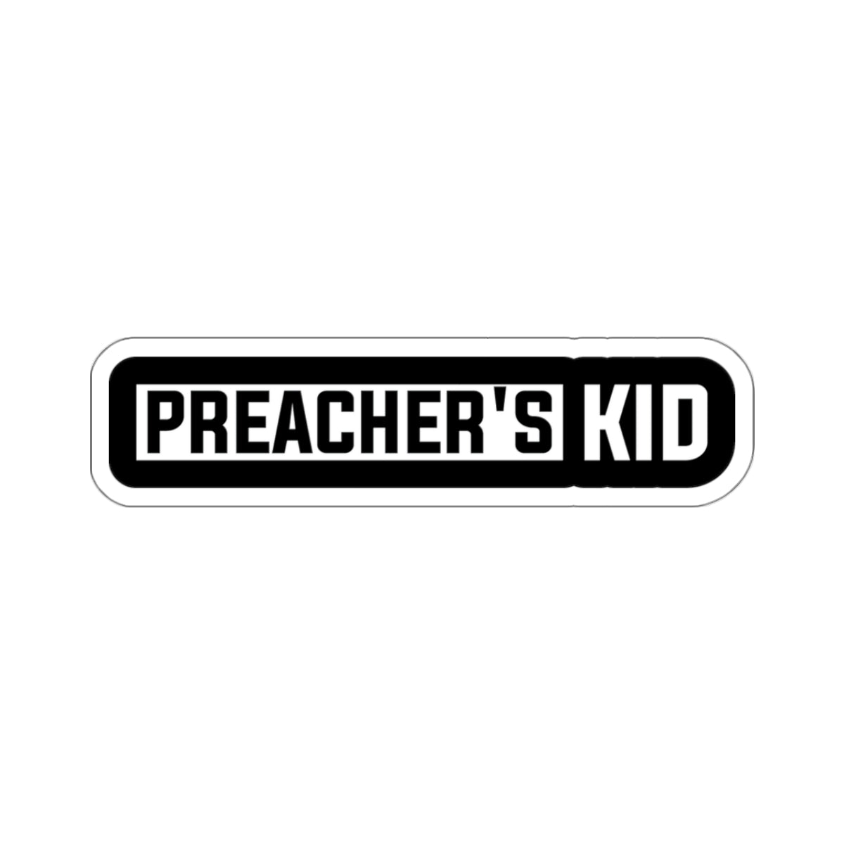 Preacher's Kid Kiss-Cut Stickers