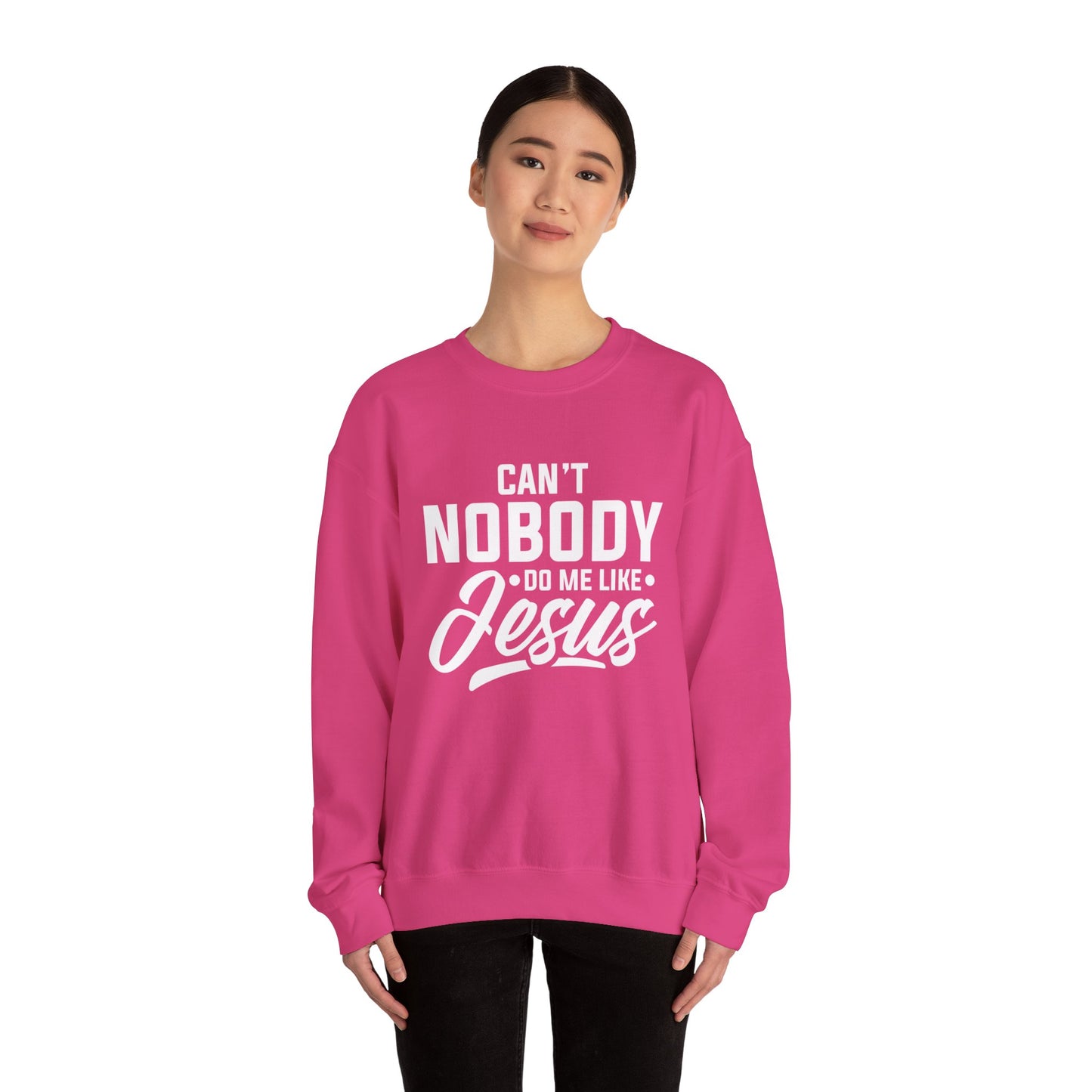Can't Nobody Do Me Like Jesus Unisex Heavy Blend™ Crewneck Sweatshirt