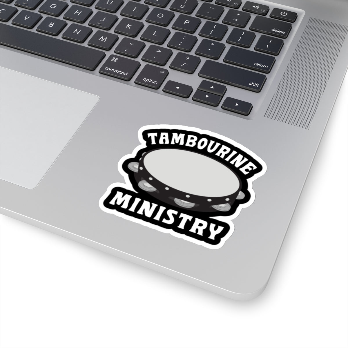 Tambourine Ministry Kiss-Cut Stickers