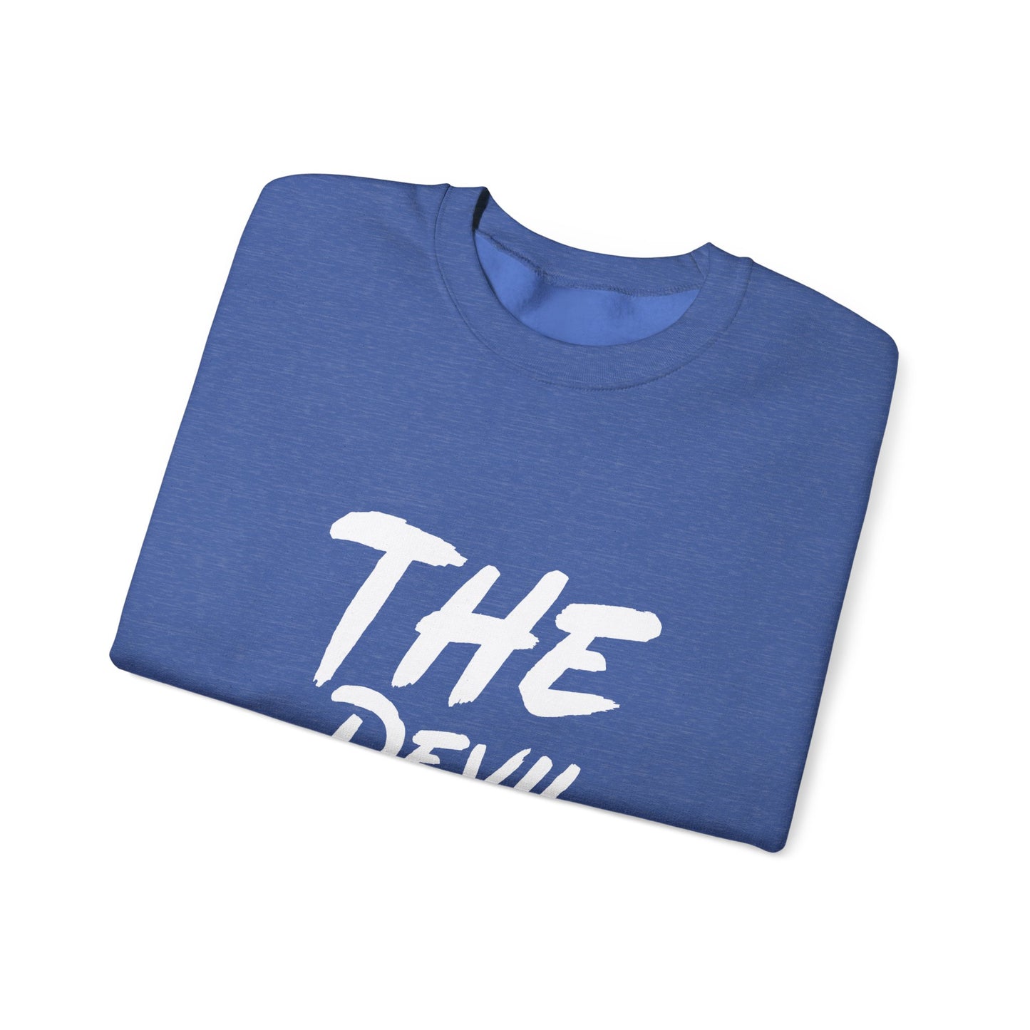 The Devil Is A Liar Unisex Heavy Blend™ Crewneck Sweatshirt