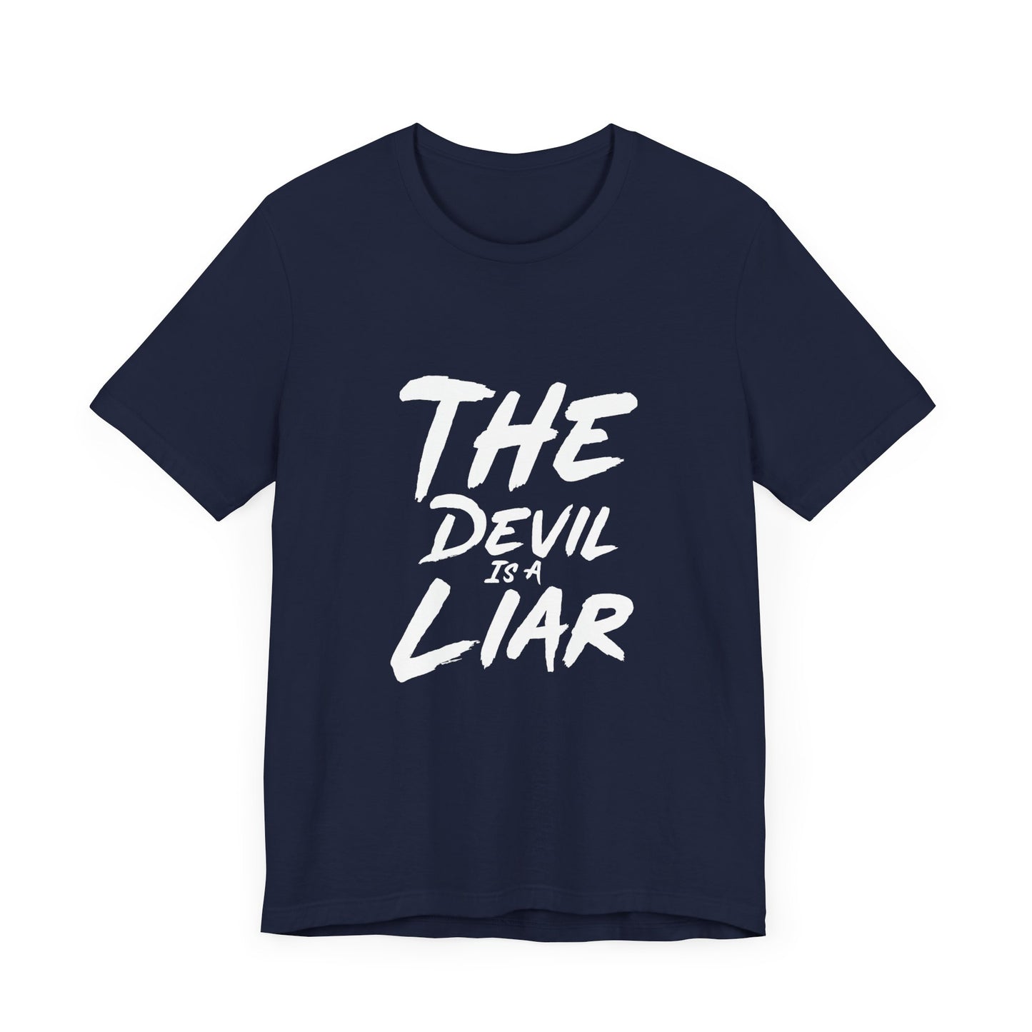 The Devil Is A Liar Unisex Jersey Short Sleeve Tee