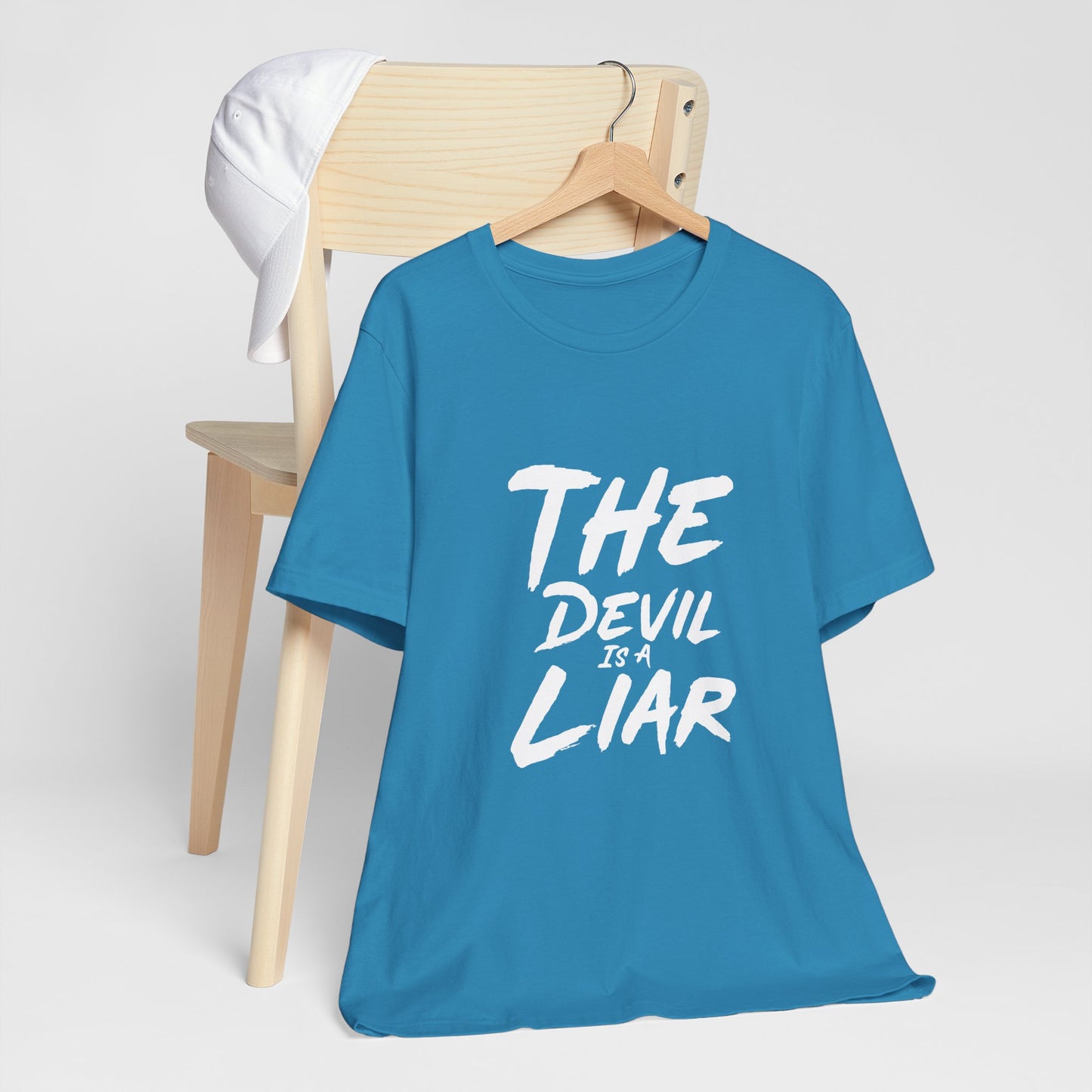 The Devil Is A Liar Unisex Jersey Short Sleeve Tee