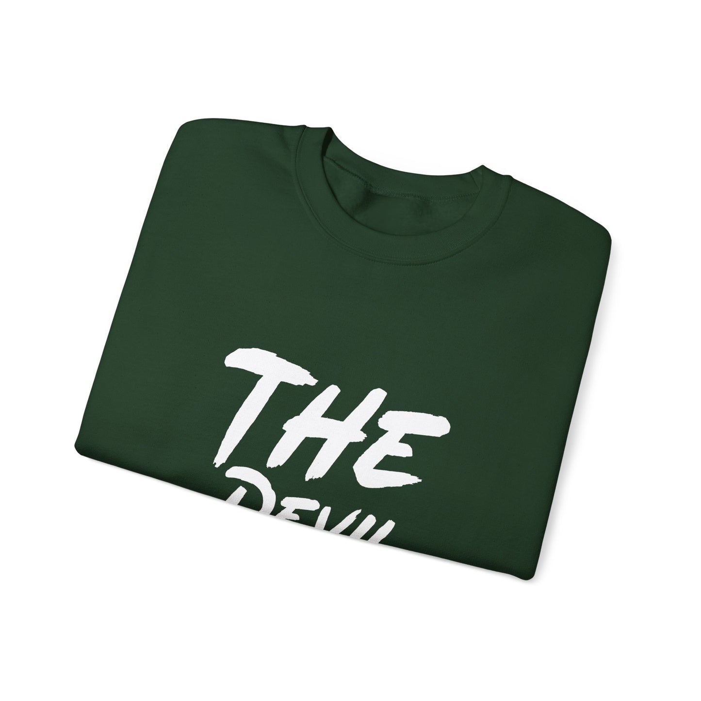 The Devil Is A Liar Unisex Heavy Blend™ Crewneck Sweatshirt