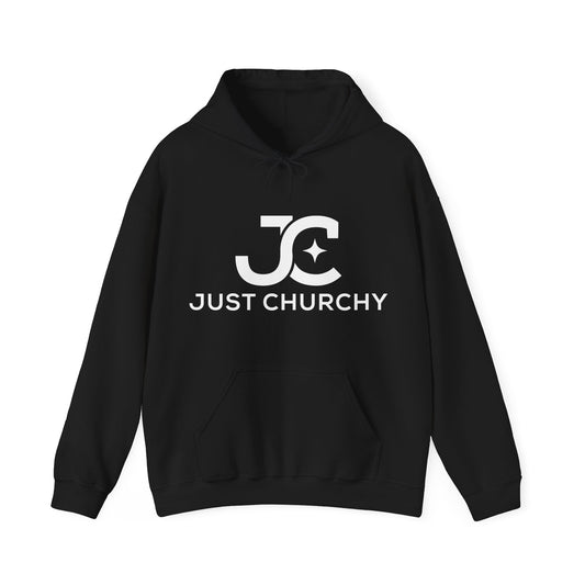 Just Churchy Unisex Heavy Blend™ Hooded Sweatshirt