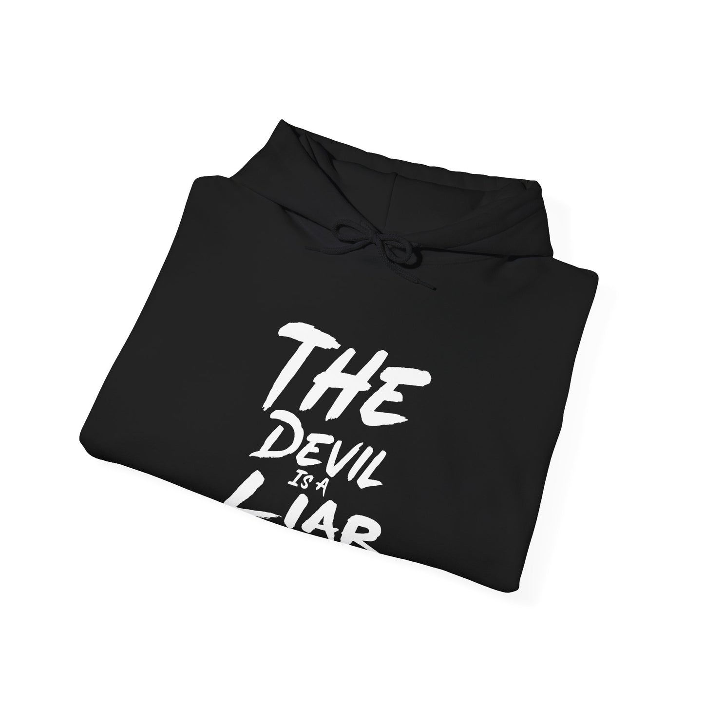 The Devil Is A Liar Unisex Heavy Blend™ Hooded Sweatshirt