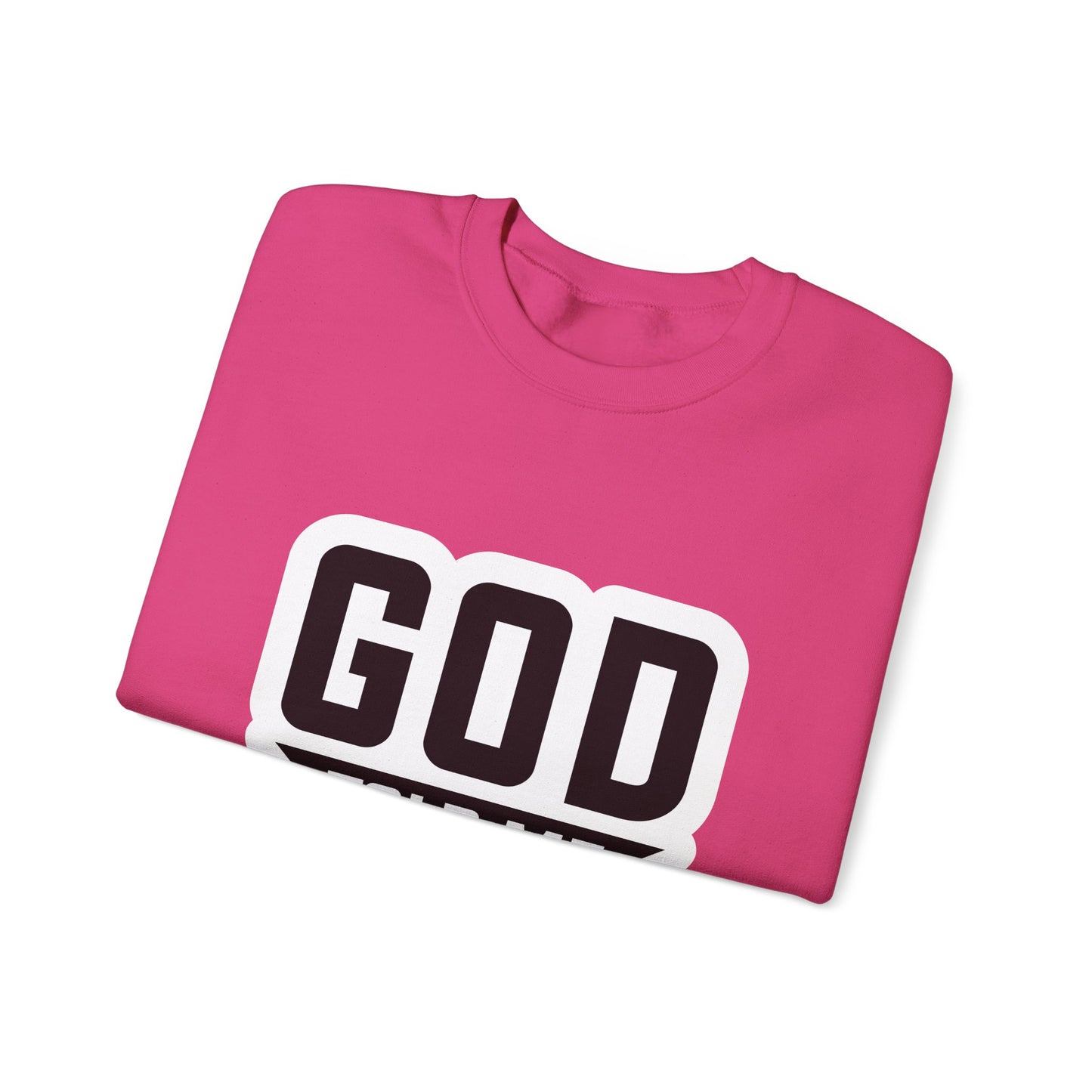 GOD Told Me To Tell You Unisex Heavy Blend™ Crewneck Sweatshirt