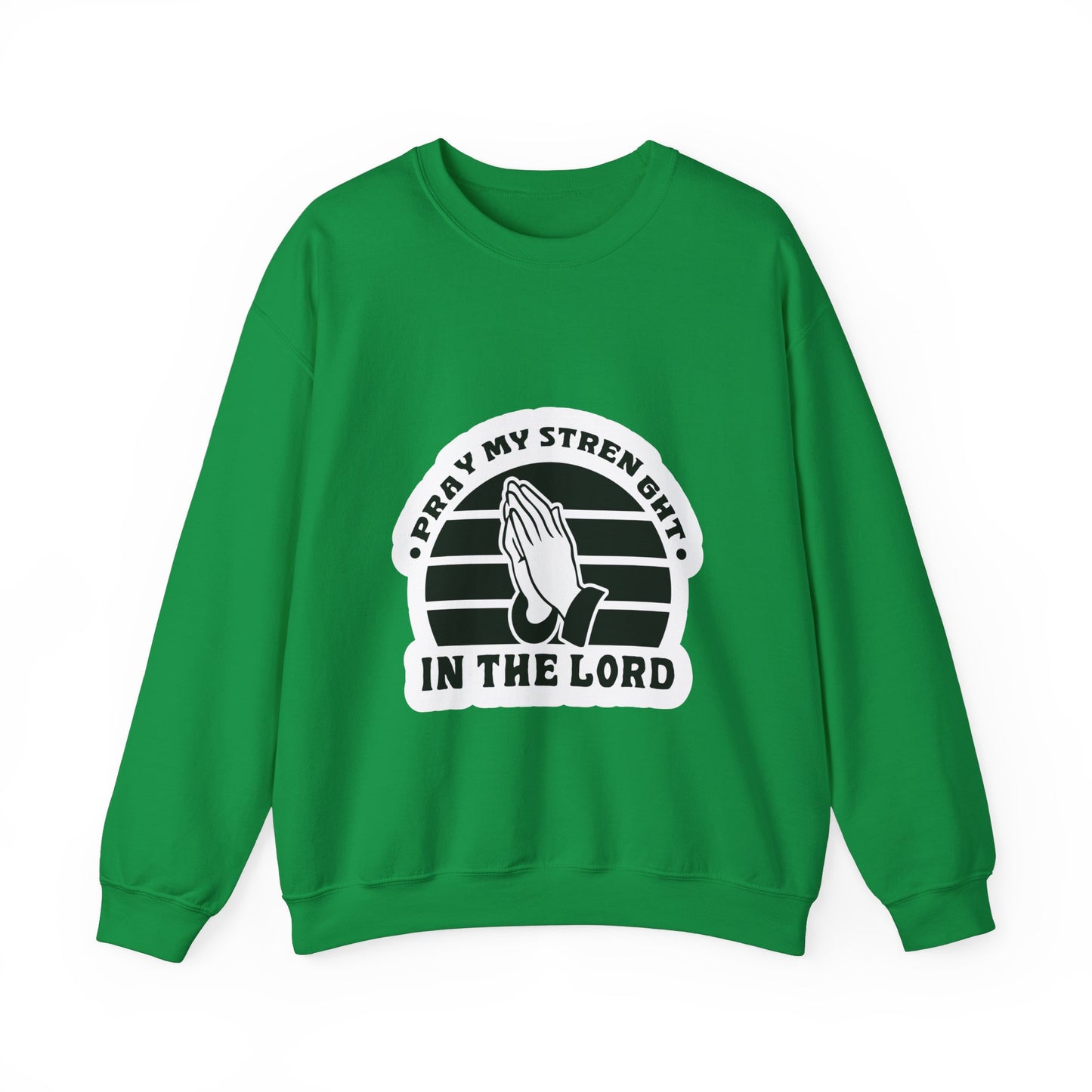 Pray My Strength In The Lord Unisex Heavy Blend™ Crewneck Sweatshirt