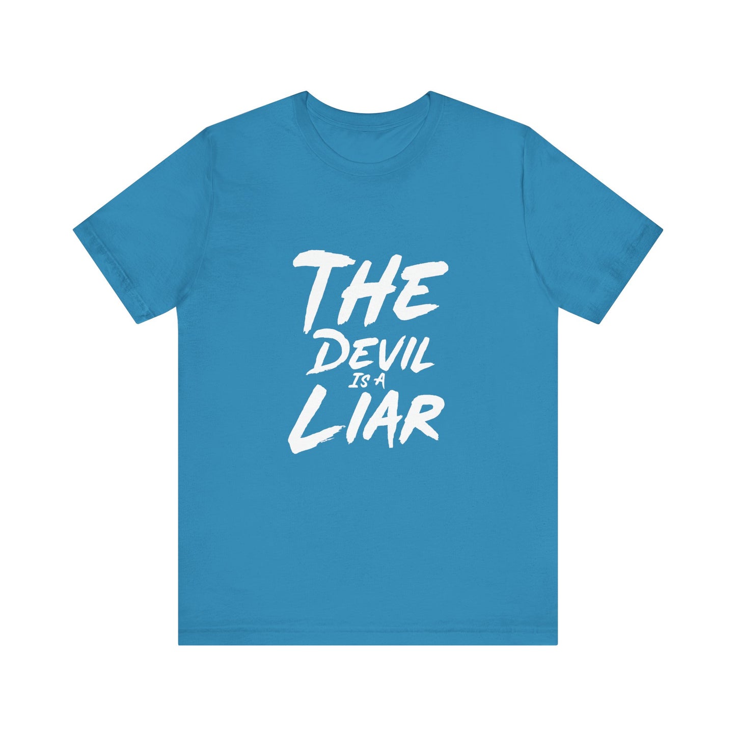 The Devil Is A Liar Unisex Jersey Short Sleeve Tee