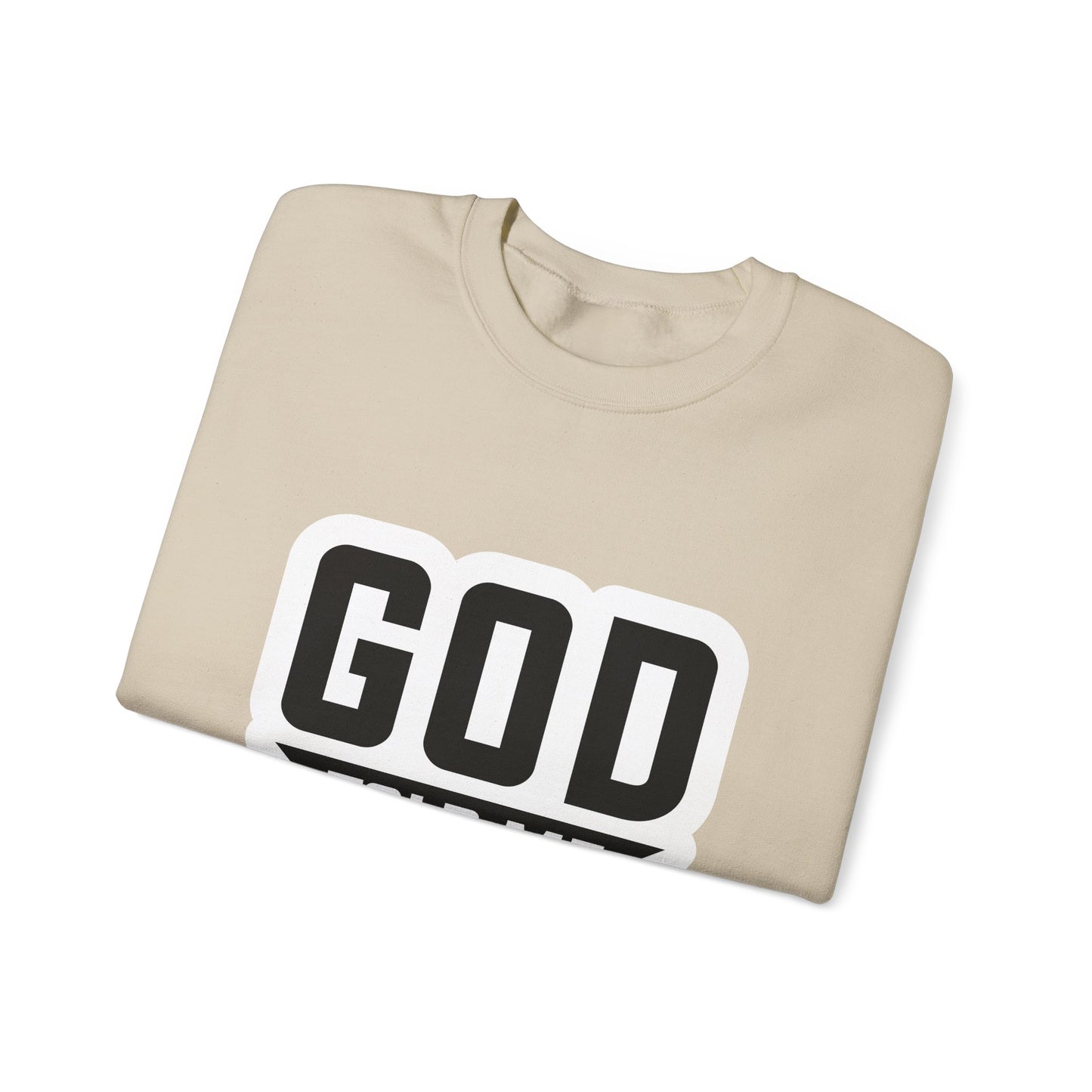 GOD Told Me To Tell You Unisex Heavy Blend™ Crewneck Sweatshirt