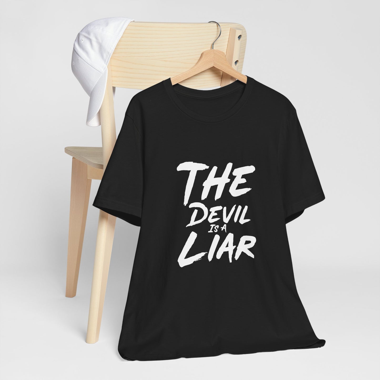 The Devil Is A Liar Unisex Jersey Short Sleeve Tee