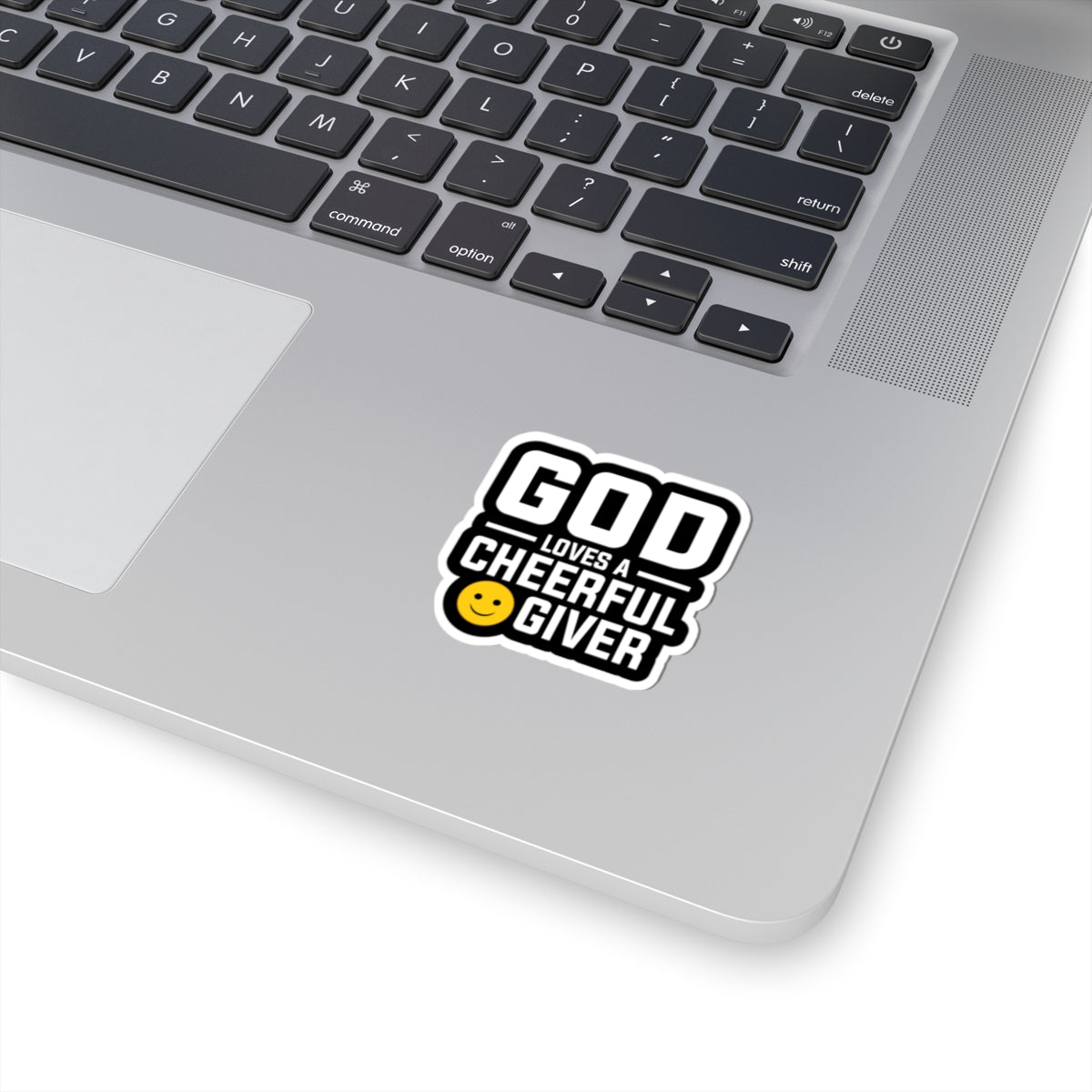 God's Love A Cheerful Giver Kiss-Cut Stickers