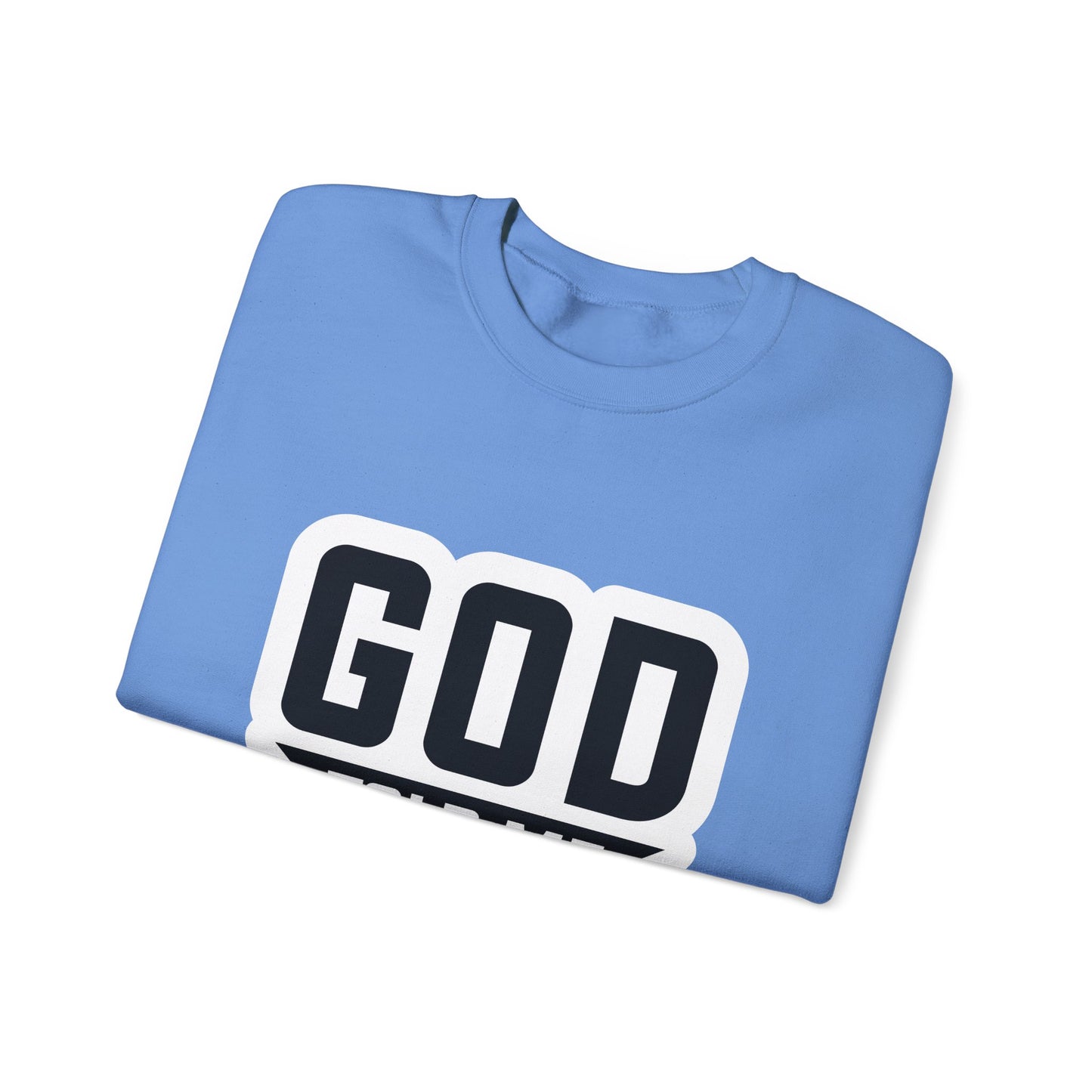 GOD Told Me To Tell You Unisex Heavy Blend™ Crewneck Sweatshirt