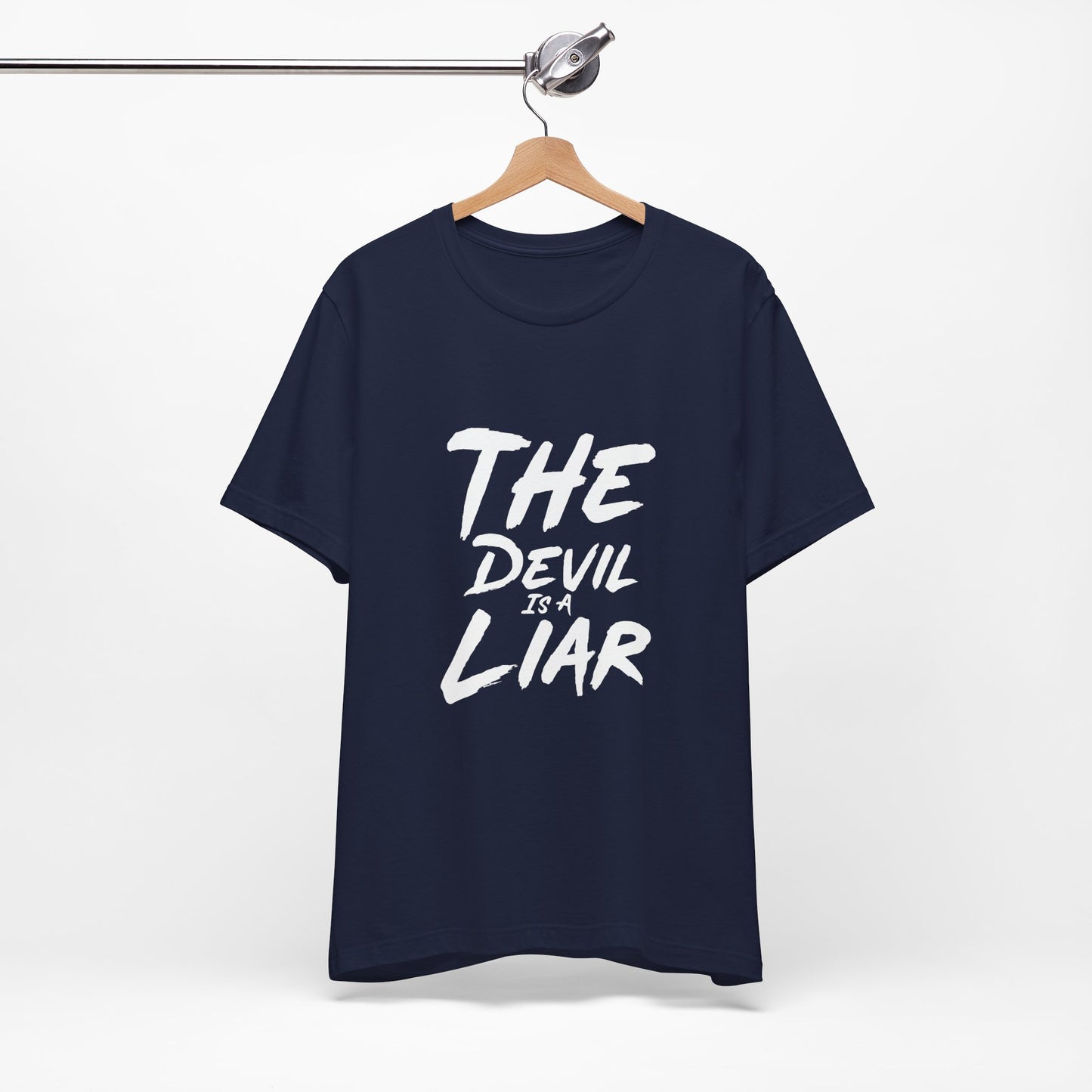 The Devil Is A Liar Unisex Jersey Short Sleeve Tee