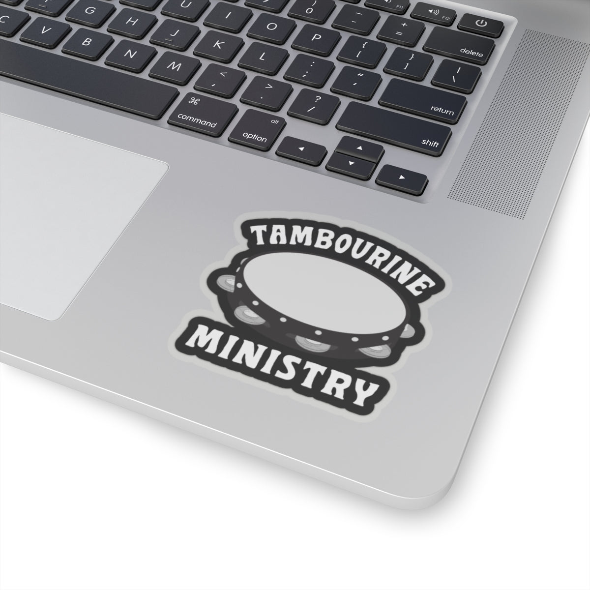 Tambourine Ministry Kiss-Cut Stickers