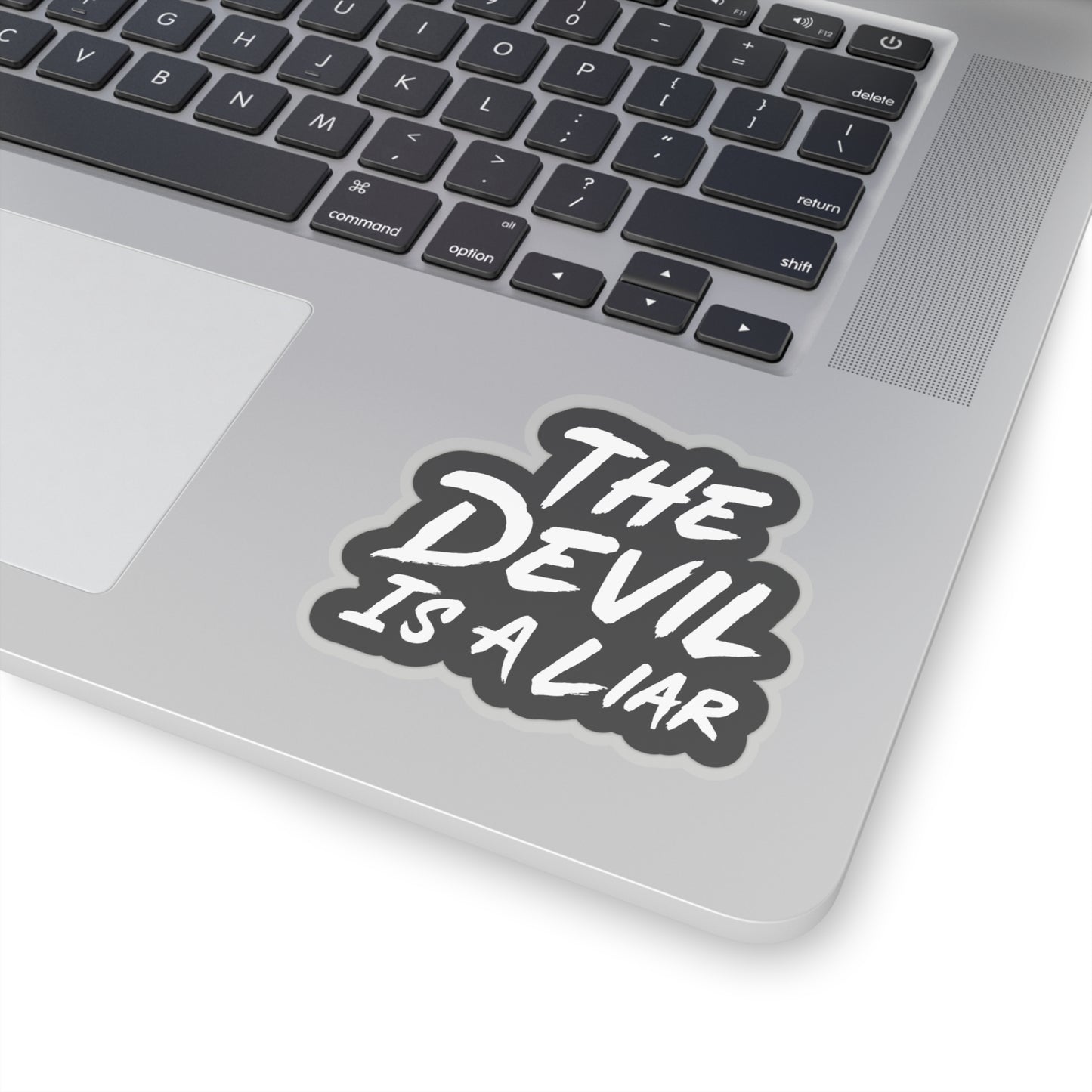 The Devil is a Liar Kiss-Cut Stickers