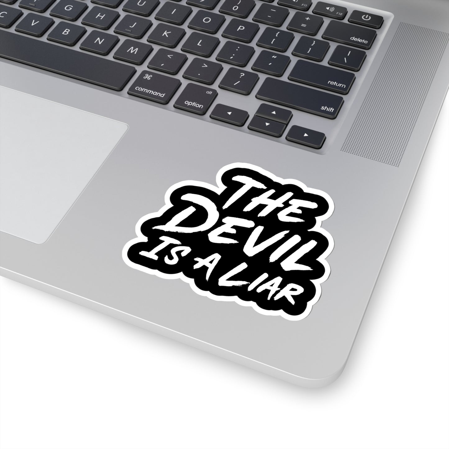 The Devil is a Liar Kiss-Cut Stickers