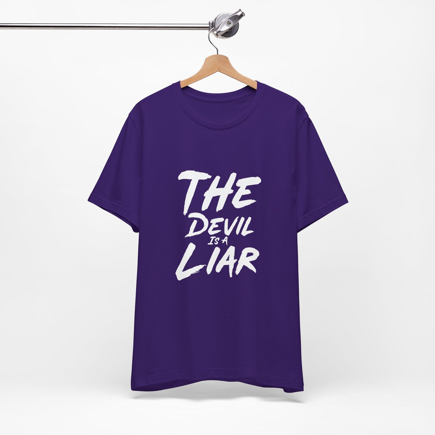 The Devil Is A Liar Unisex Jersey Short Sleeve Tee