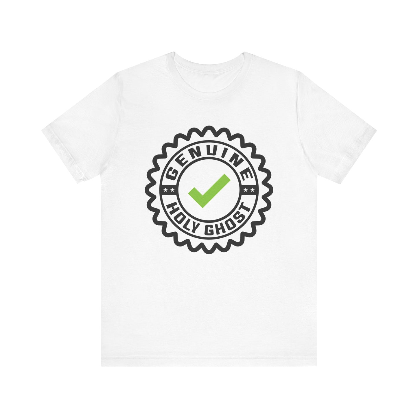 Genuine Holy Ghost Unisex Jersey Short Sleeve Tee