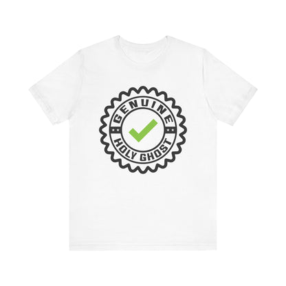 Genuine Holy Ghost Unisex Jersey Short Sleeve Tee