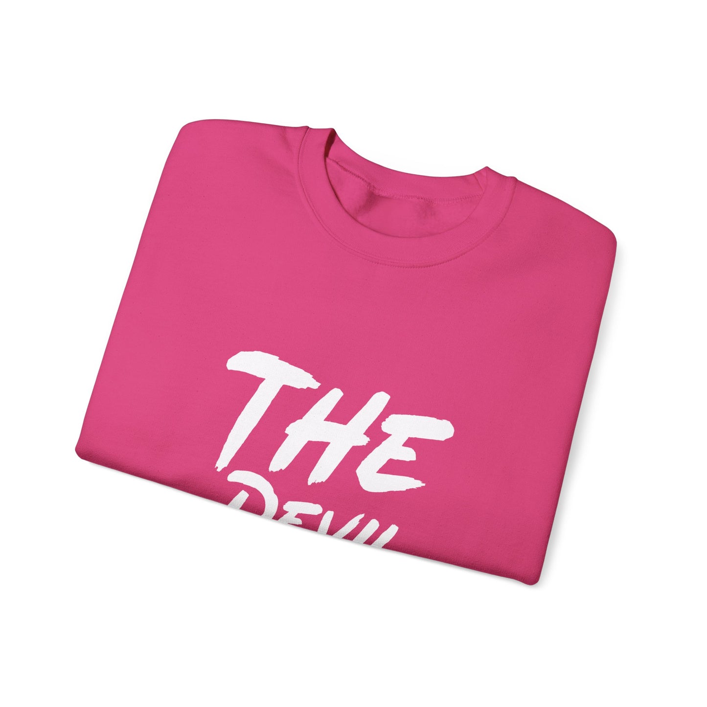 The Devil Is A Liar Unisex Heavy Blend™ Crewneck Sweatshirt