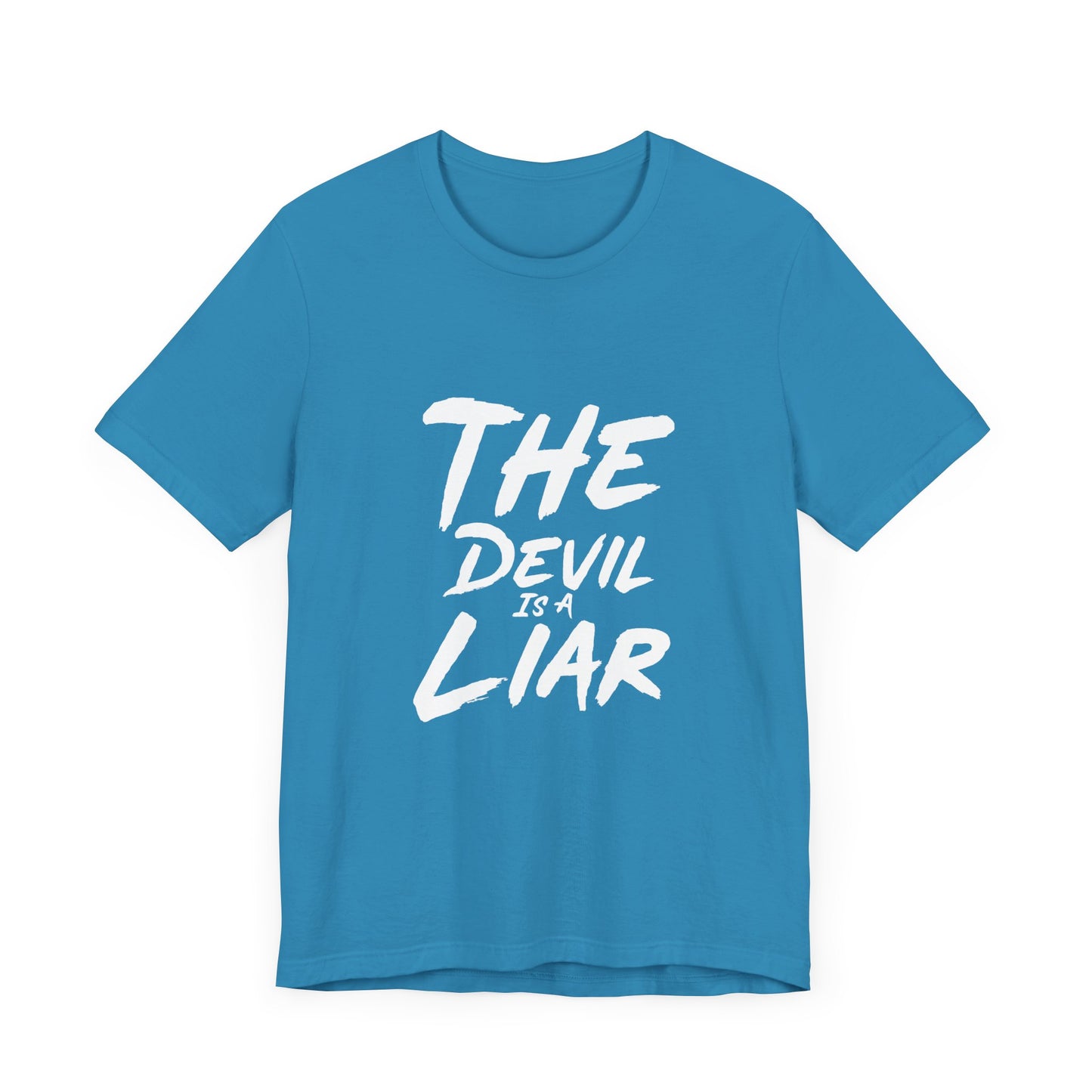 The Devil Is A Liar Unisex Jersey Short Sleeve Tee