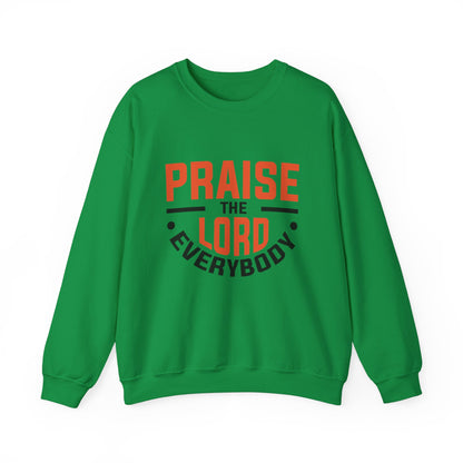 Praise The Lord Everybody Unisex Heavy Blend™ Crewneck Sweatshirt