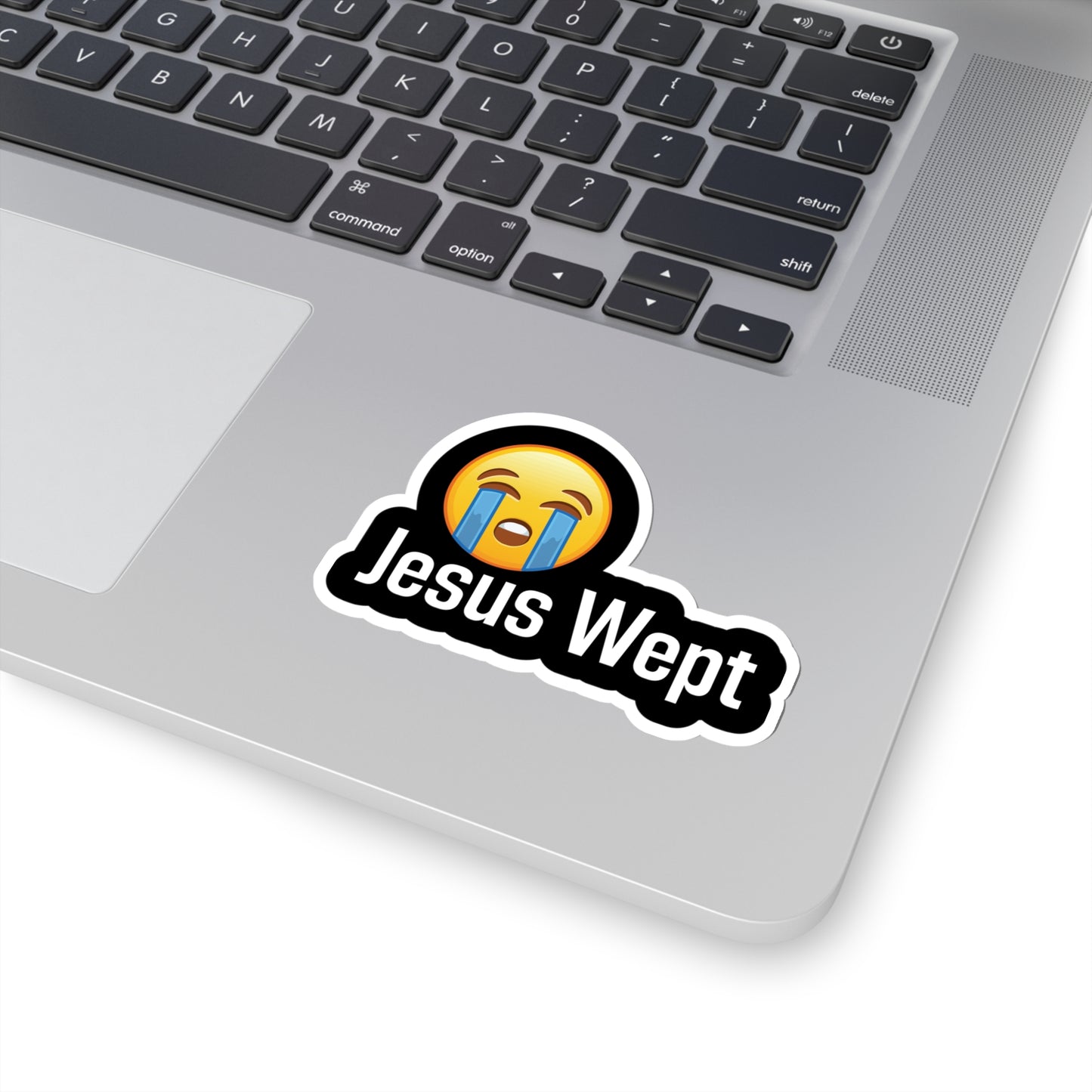 Jesus Wept Kiss-Cut Stickers