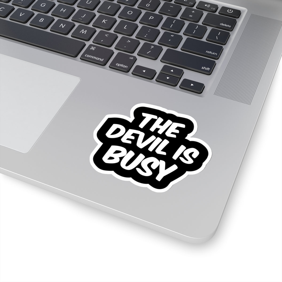 The Devil is Busy Kiss-Cut Stickers