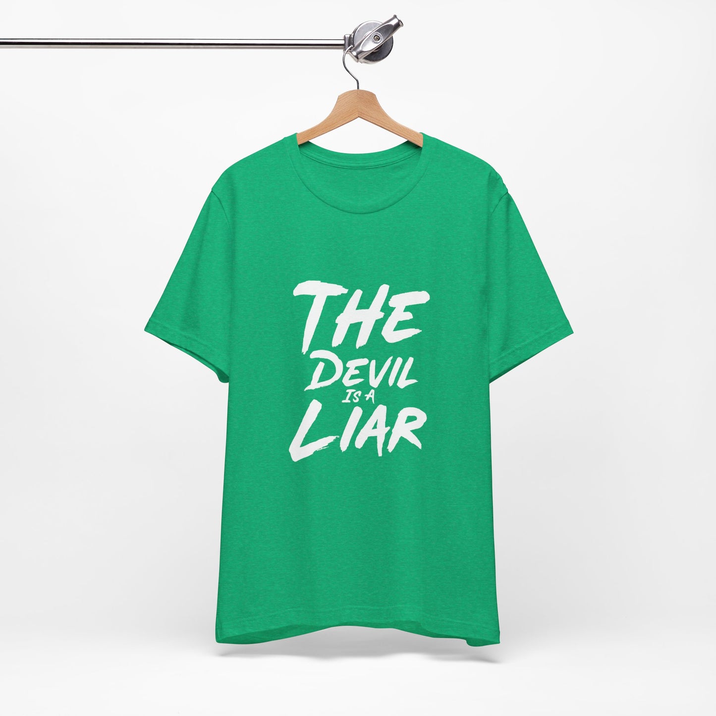 The Devil Is A Liar Unisex Jersey Short Sleeve Tee