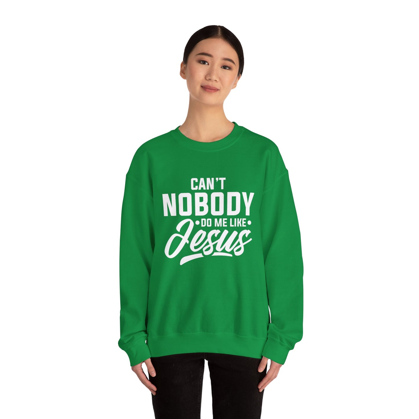 Can't Nobody Do Me Like Jesus Unisex Heavy Blend™ Crewneck Sweatshirt