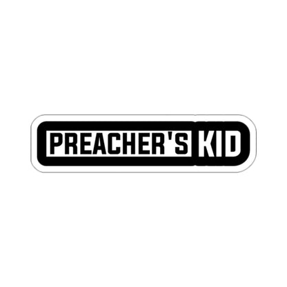 Preacher's Kid Kiss-Cut Stickers