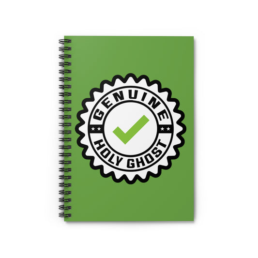 Genuine Holy Ghost Spiral Notebook - Ruled Line