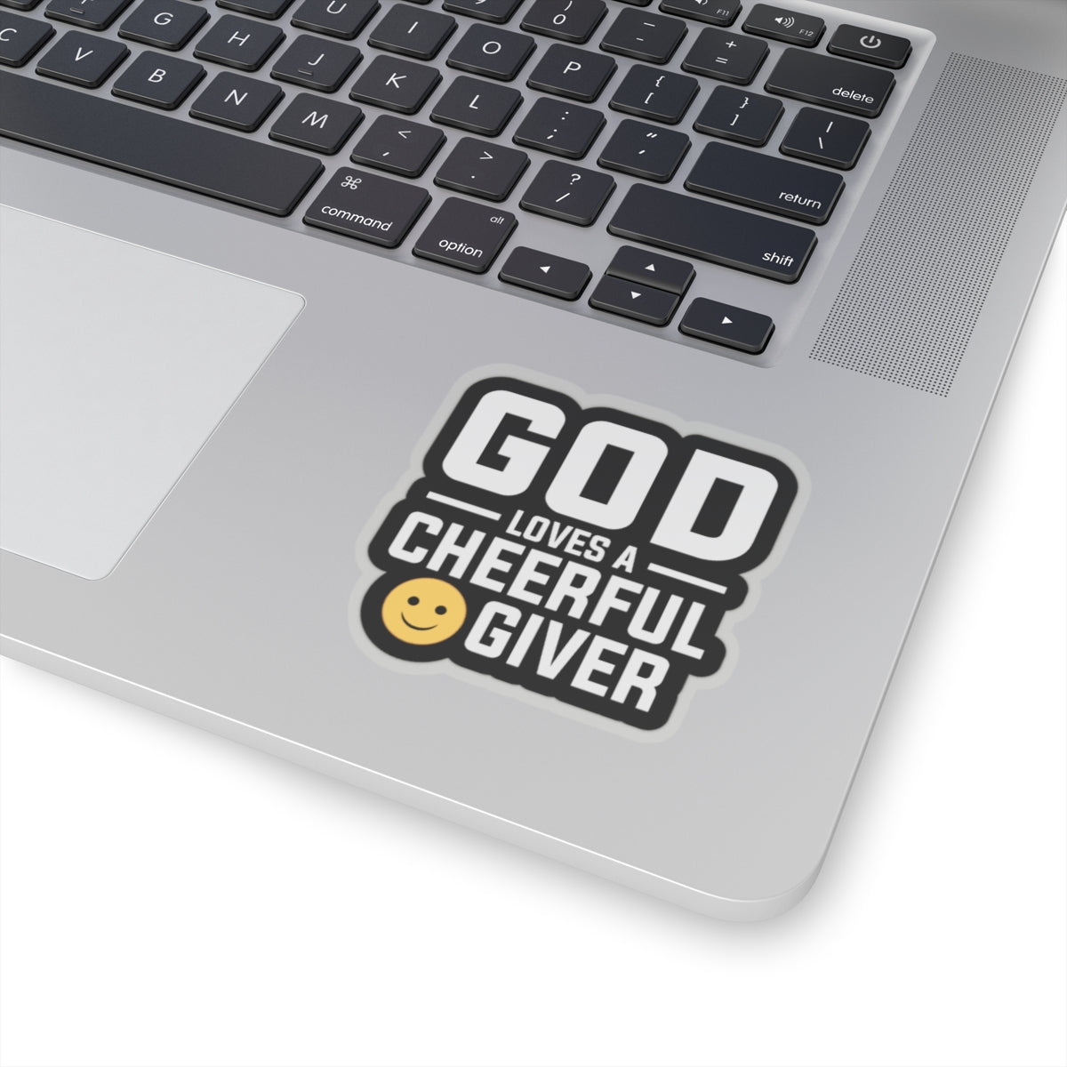 God's Love A Cheerful Giver Kiss-Cut Stickers