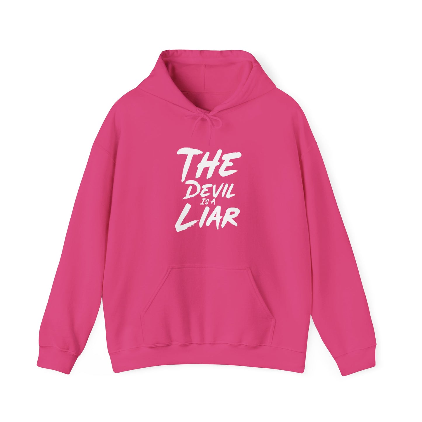 The Devil Is A Liar Unisex Heavy Blend™ Hooded Sweatshirt