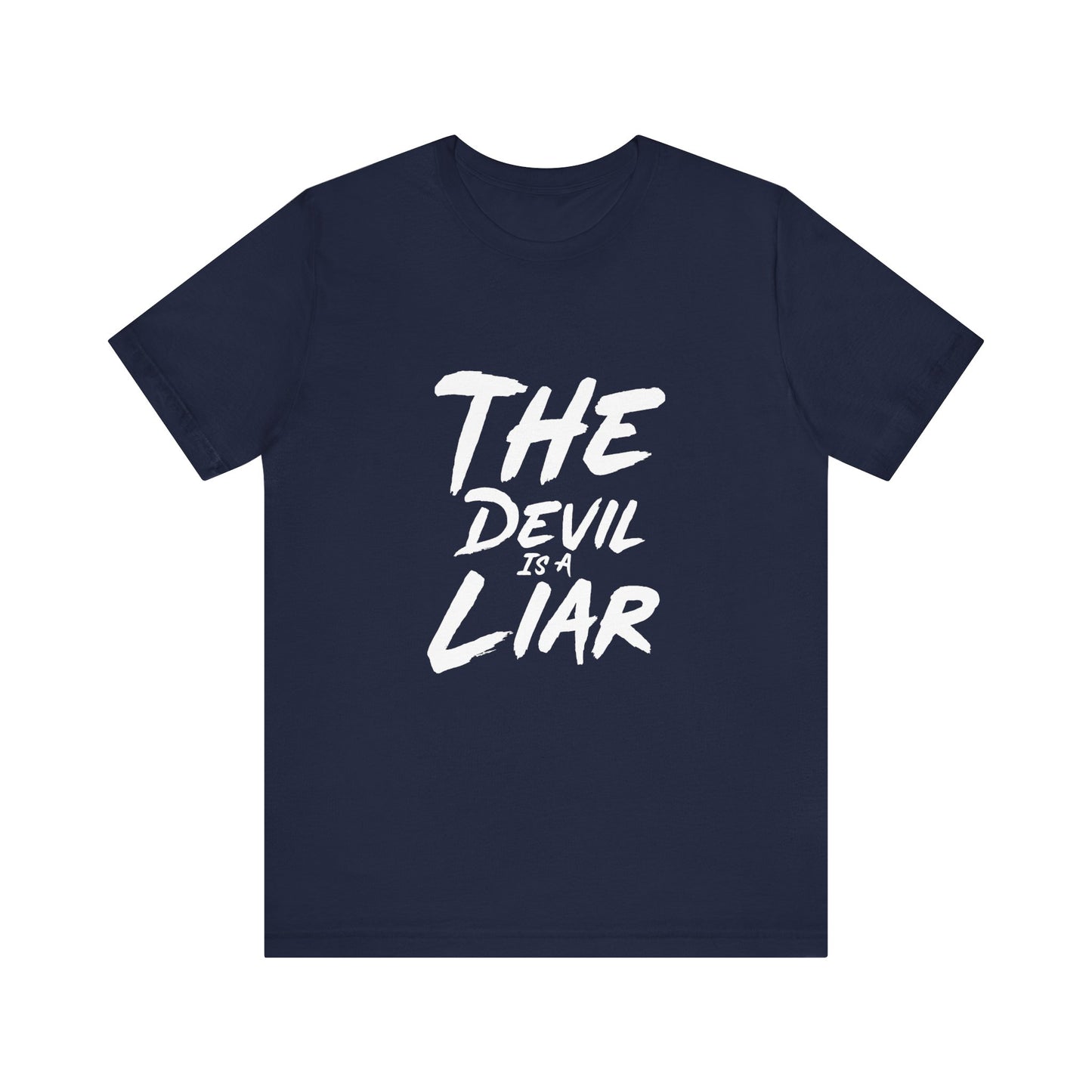 The Devil Is A Liar Unisex Jersey Short Sleeve Tee