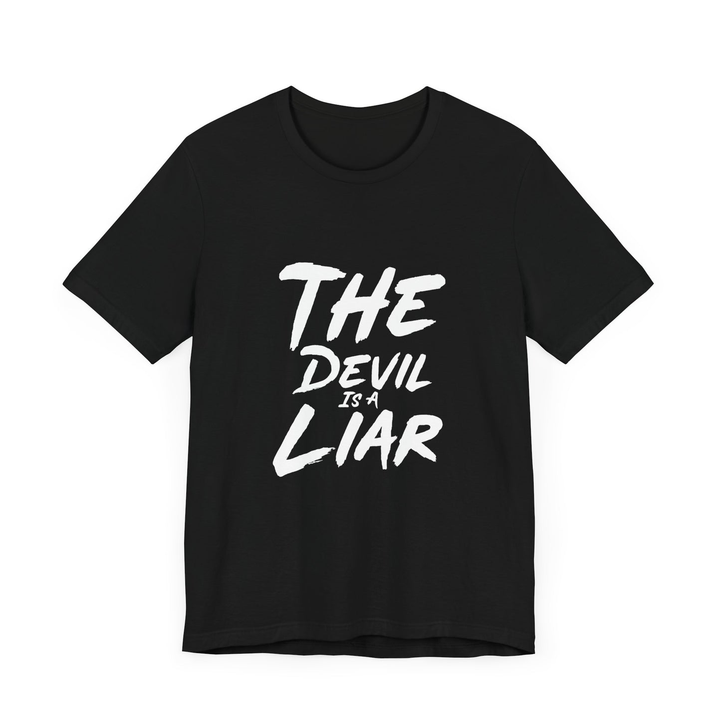 The Devil Is A Liar Unisex Jersey Short Sleeve Tee