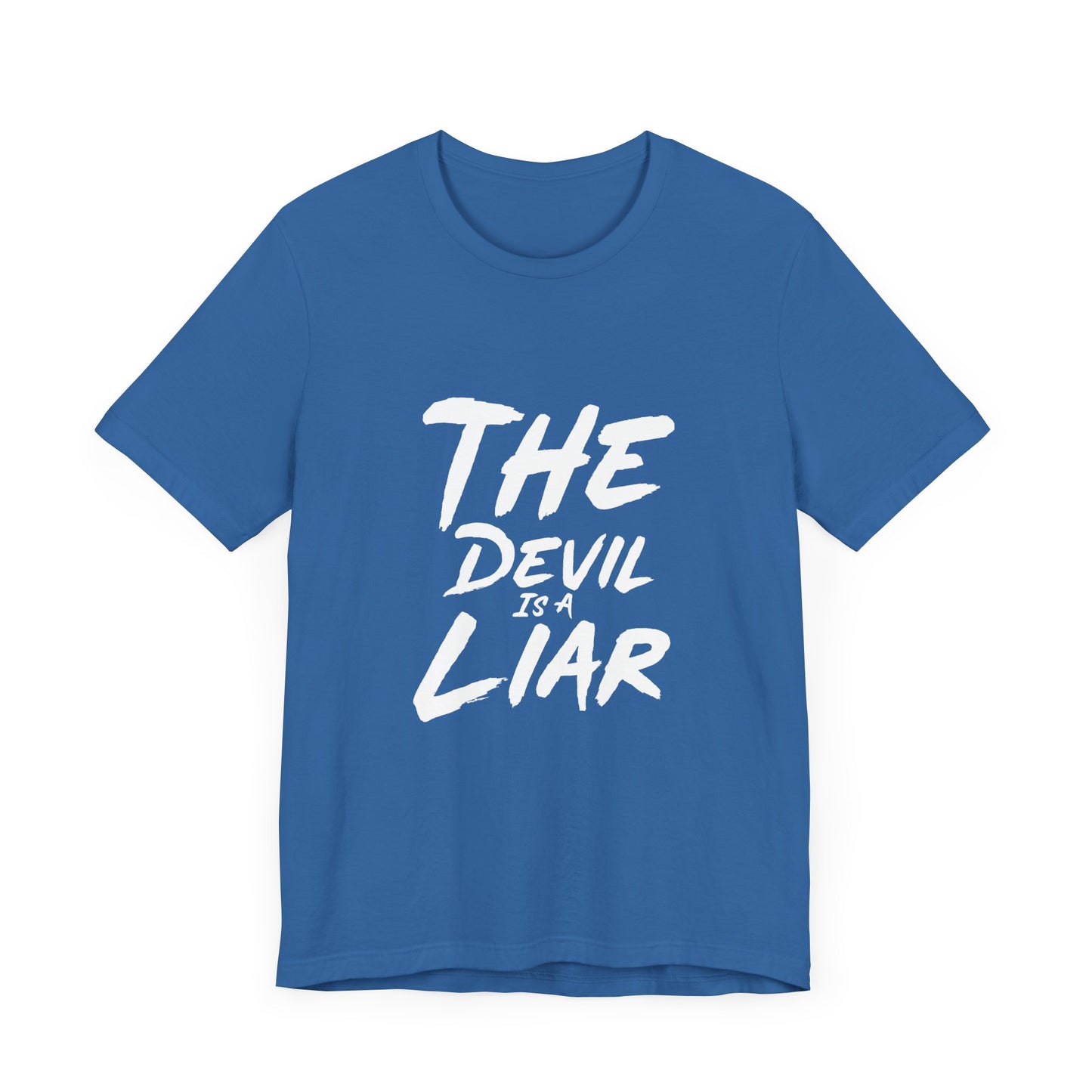 The Devil Is A Liar Unisex Jersey Short Sleeve Tee