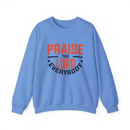 Praise The Lord Everybody Unisex Heavy Blend™ Crewneck Sweatshirt