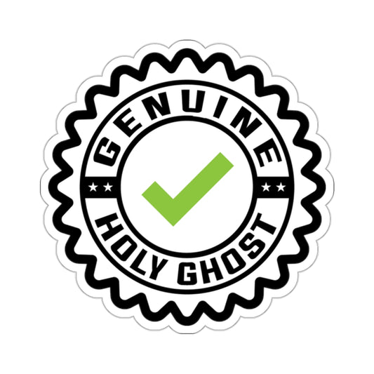 Genuine Holy Ghost Kiss-Cut Stickers